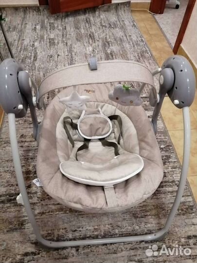 Детские качели шезлонг