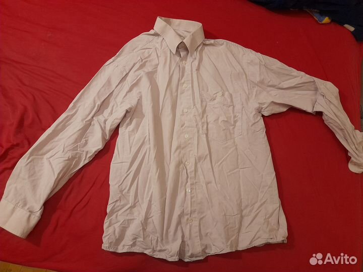 Рубашки хлопковые брендовые, 52 размер