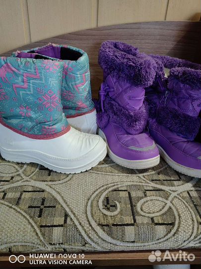 Сапожки на девочку размер 29
