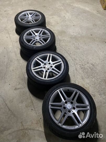 Оригинальные диски на mercedes amg r 17