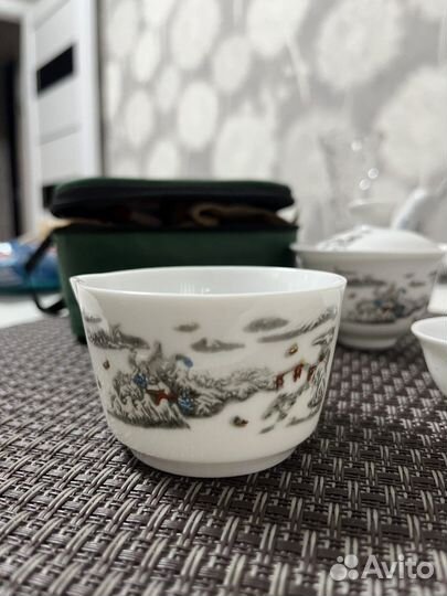 Китайский чайный набор сервиз дорожный походный