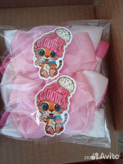 Резиночки для волос ручной работы