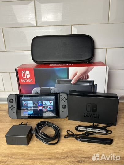 Nintendo switch прошитая +128gb