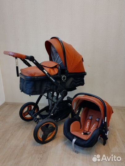Коляска с автолюлькой