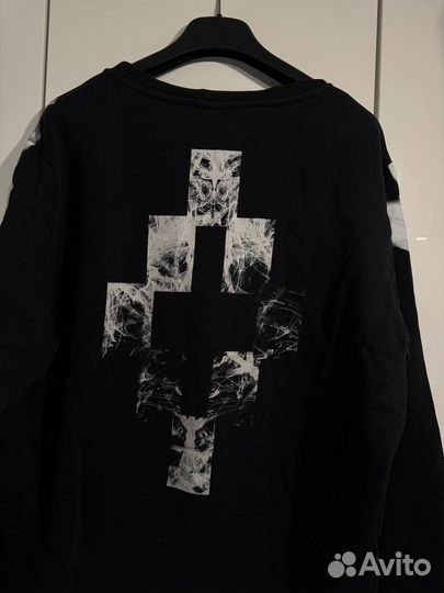 Свитшот Marcelo Burlon Over Black Logo Оригинал