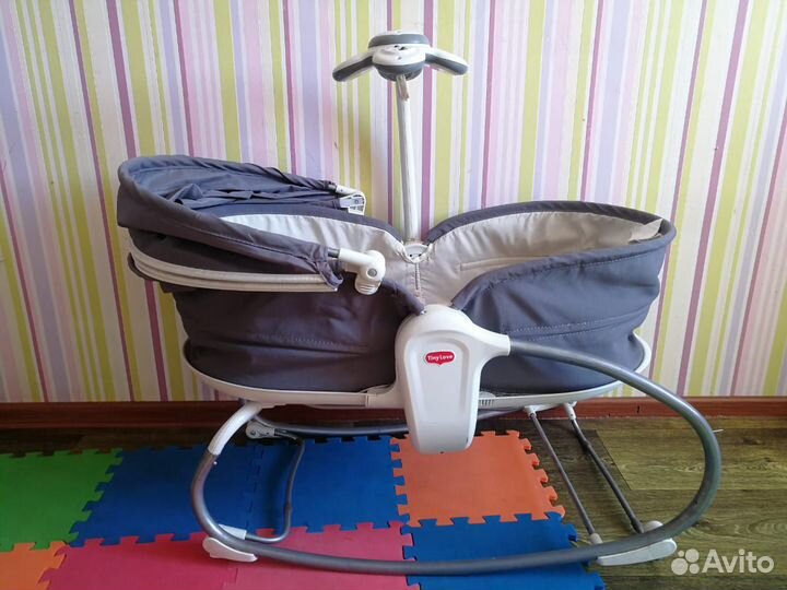 Шезлонг качалка для новорожденных. Люлька - баунсе