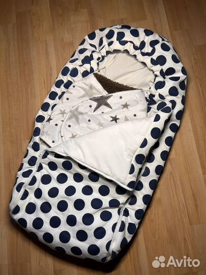 Конверт, кокон на выписку весна-лето