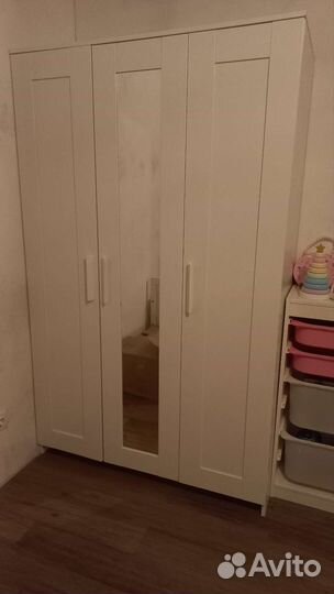 Шкаф IKEA белый бримнэс