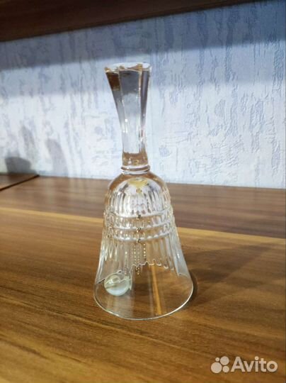 Колокольчик хрустальный СССР