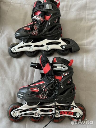 Роликовые коньки раздвижные Roces 30-33