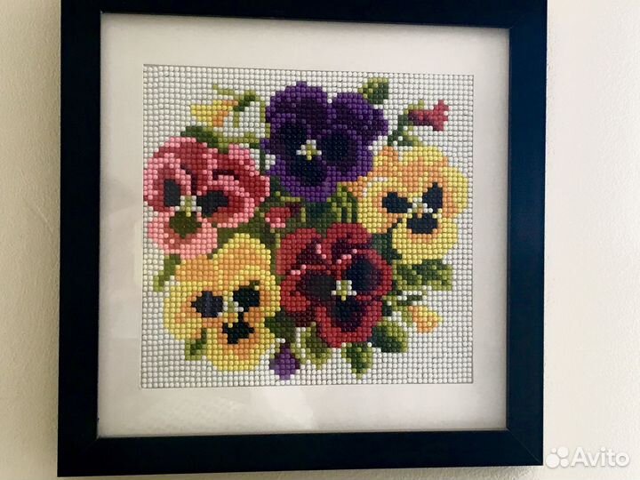 Картина готовая Алмазная мозаика