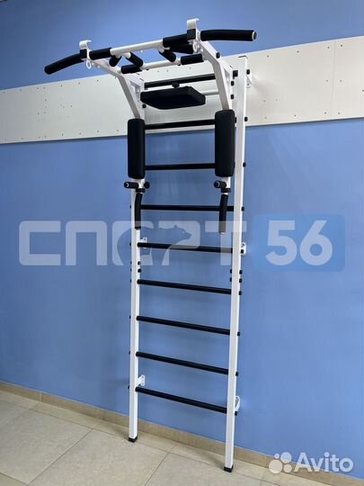 Шведская стенка + турник 3 в 1 мультихват PRO