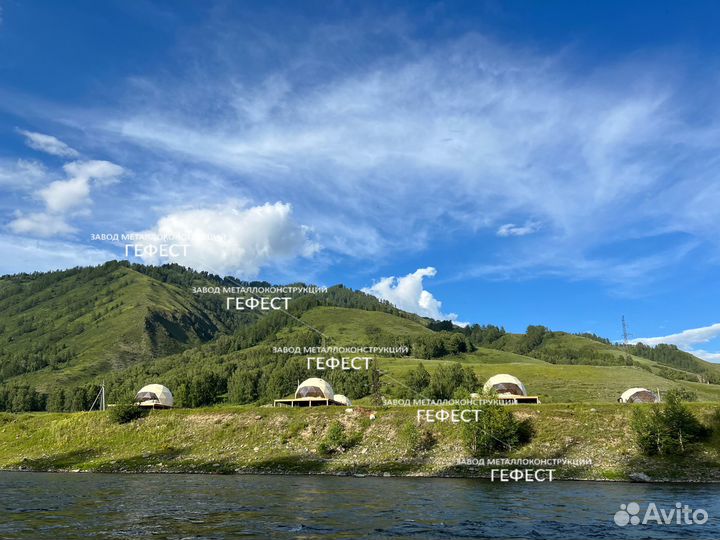 Геокупол, модуль для глэмпинга