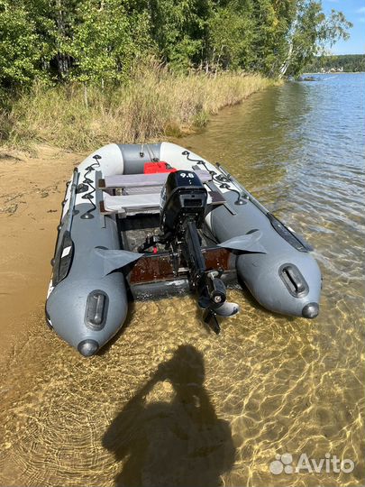 Ривьера 3200 гидролыжа и мотор gladiator 9.8