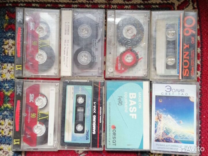 Аудиокассета времени СССР