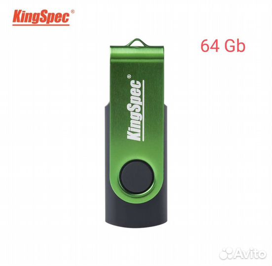 Флешка KingSpec 32 / 64 Gb