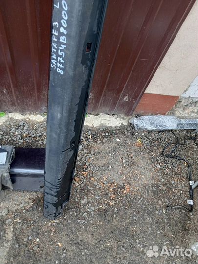 Накладка порога левая Hyundai Santa Fe DM (2012-2