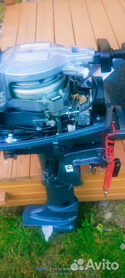 Мотор Ямаха 4, лодка