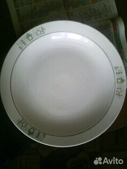 Блюда тарелки СССР