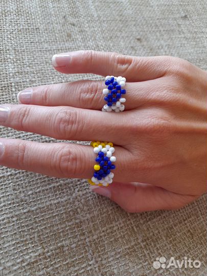 Кольца из бисера
