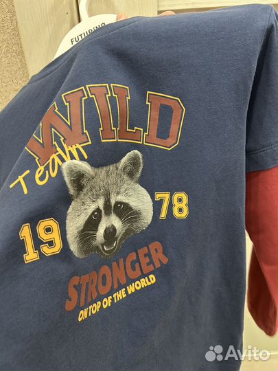 Футболка с длинным рукавом 116 122