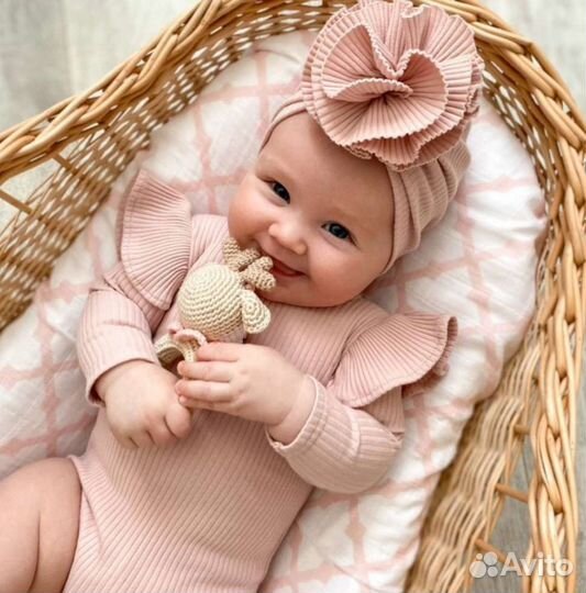 Комплект на выписку для девочки