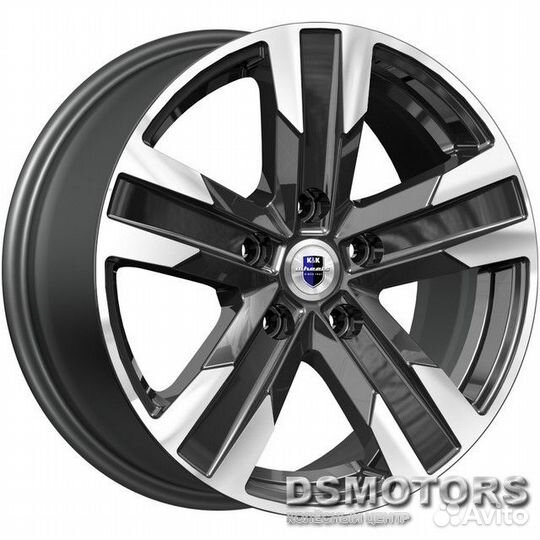 Диски Висмут 7.0/16 5x114.3 ET35 d66.1 алмаз чёрны