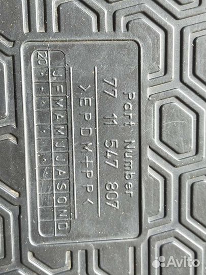 Коврики на Рено стапвей