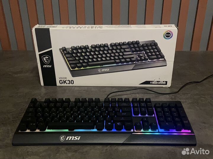 Игровая Клавиатура MSI vigor GK30