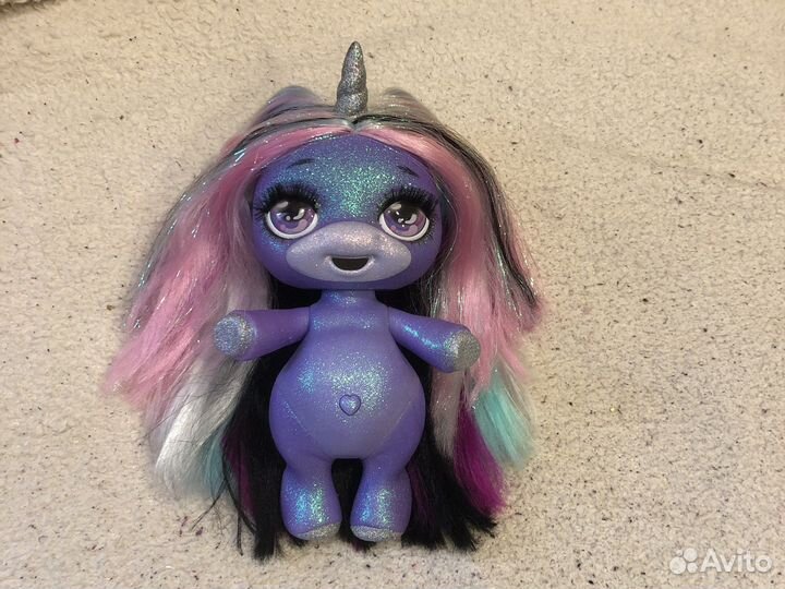 Единорог пупси глиттерная оригинал со слаймом