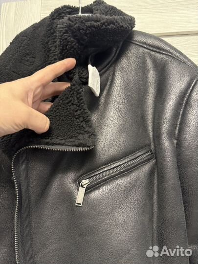 Дублёнка-авиатор 54-56