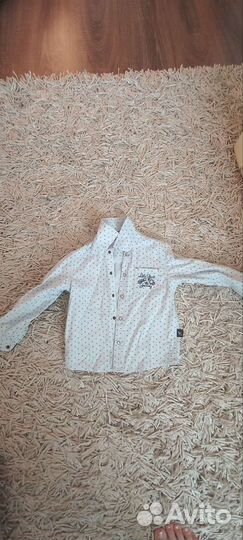 Рубашка на мальчика 92