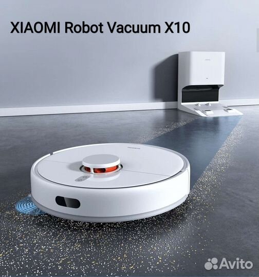 Новинка Робот-пылесос Xiaomi Robot Vacuum X10