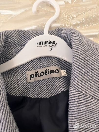 Пальто на девочку 140 см демисезонное