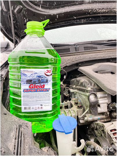 Незамерзайка, омывайка Gleid, без запаха