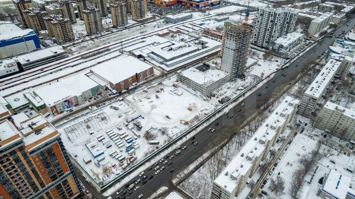 2-к. квартира, 55,8 м², 19/25 эт.