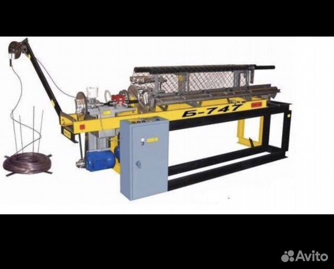 Станок для производства сетки рабица