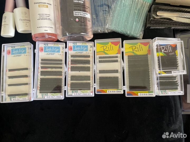 Материалы для наращивания ресниц
