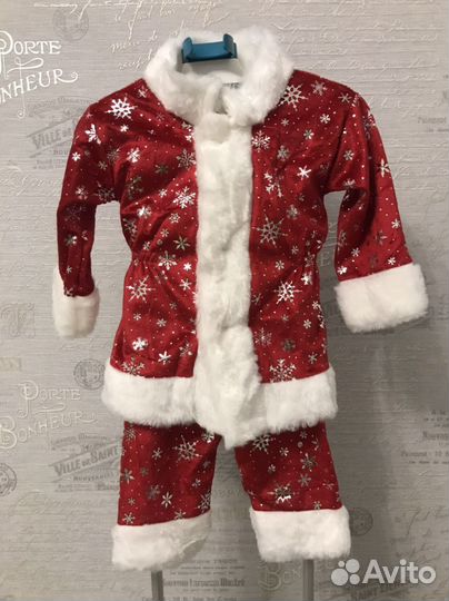 Костюм санта клауса 98-104 размер