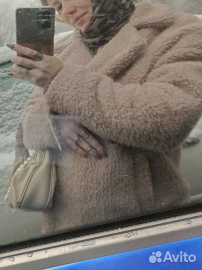 Шуба пальто чебурашка