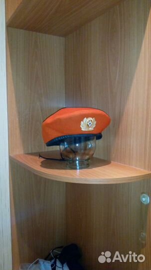 Берет оранжевый мчс