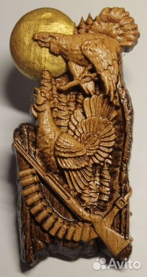 Магниты из дерева на холодильник