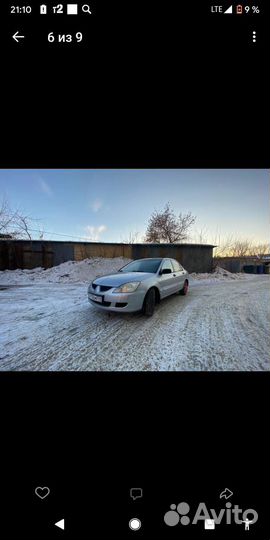 Mitsubishi Lancer 1.3 МТ, 2004, 201 000 км