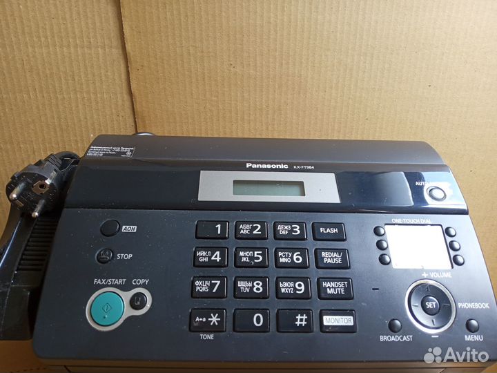 Факс Panasonic