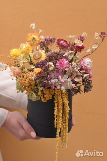 Композиции из сухоцветов