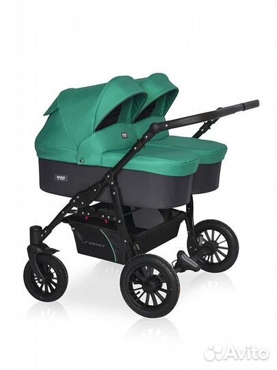 Коляска для двойни или погодок 2 в 1