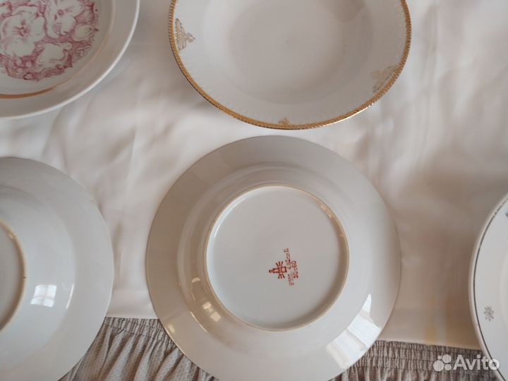 Тарелки суповые глубокие СССР