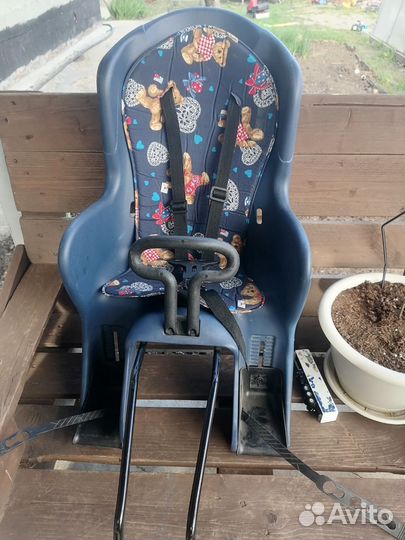 Детское велокресло на багажник