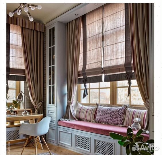 Римские шторы по индивид. размерам