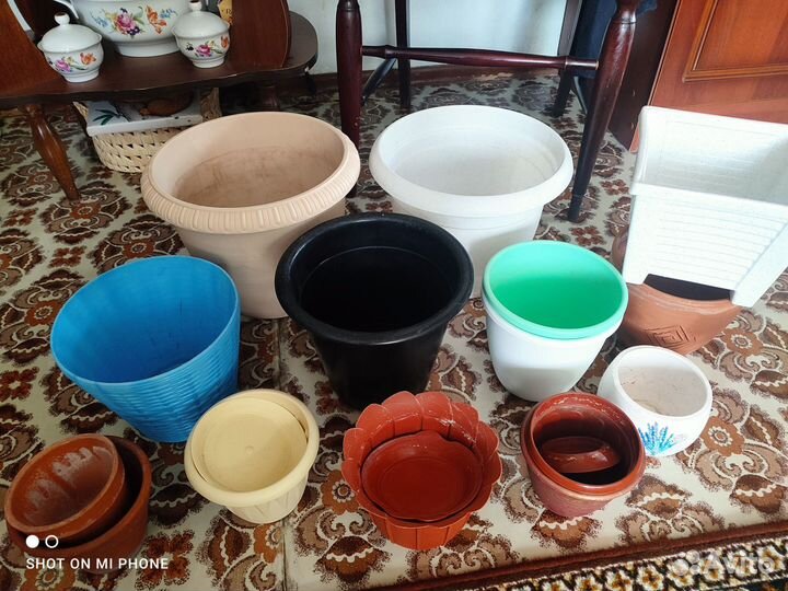 Горшки цветочные